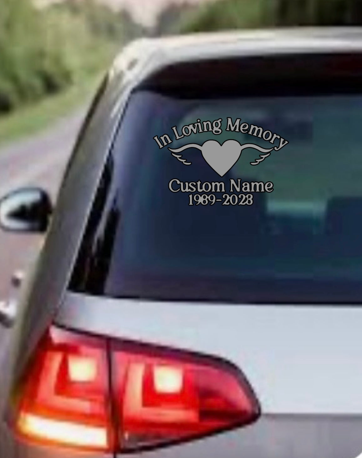 Personalized Memorial Decal