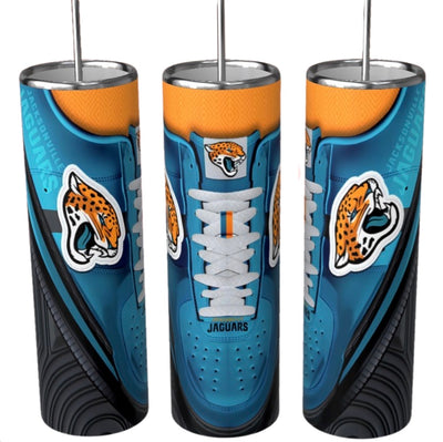 20 oz Football Tumbler