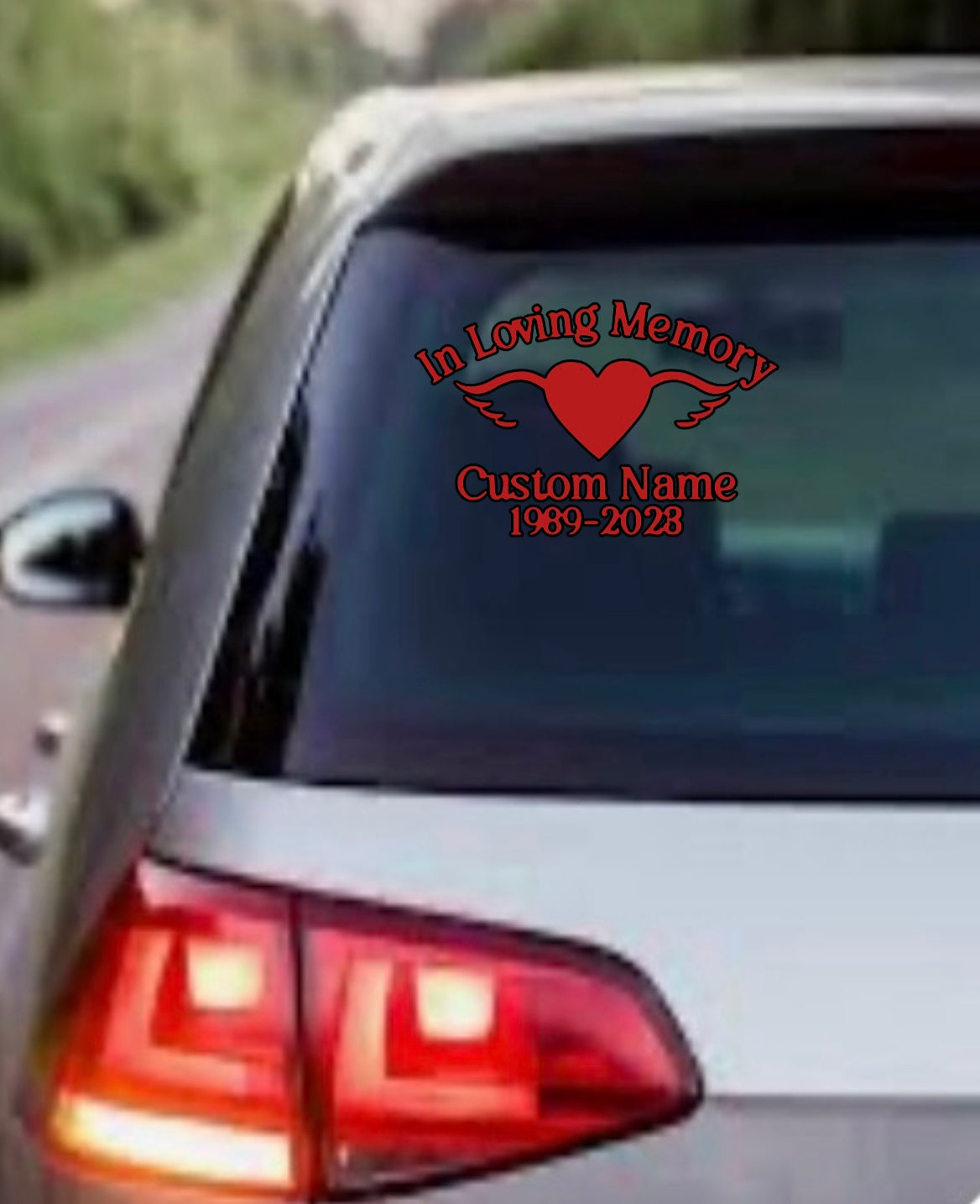 Personalized Memorial Decal