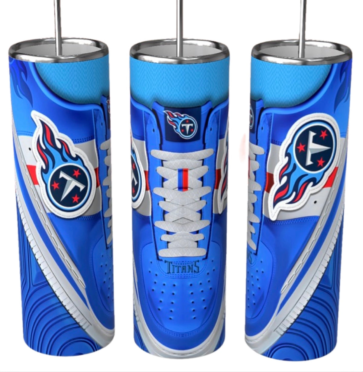 20 oz Football Tumbler