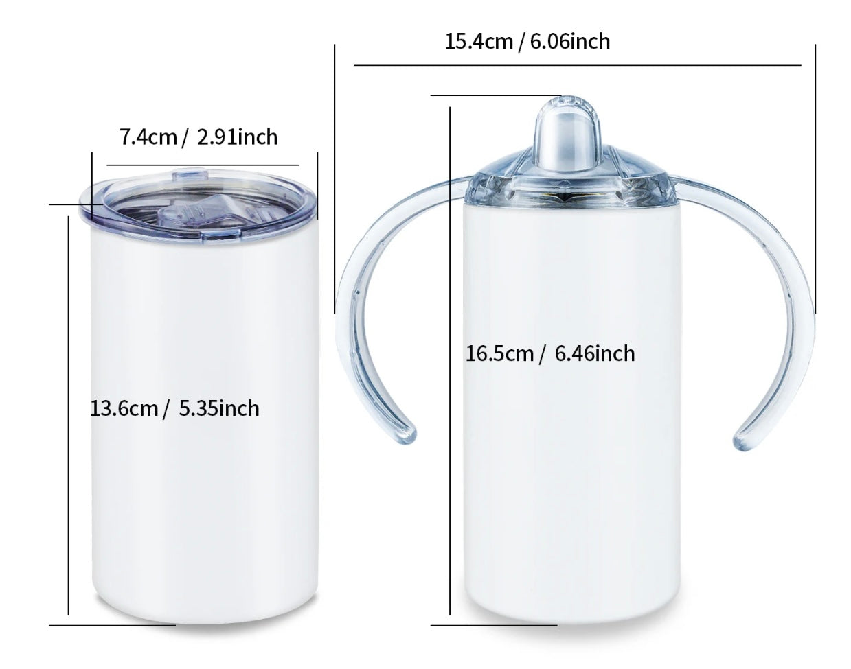 12 oz Sippy / Flat replacement lid