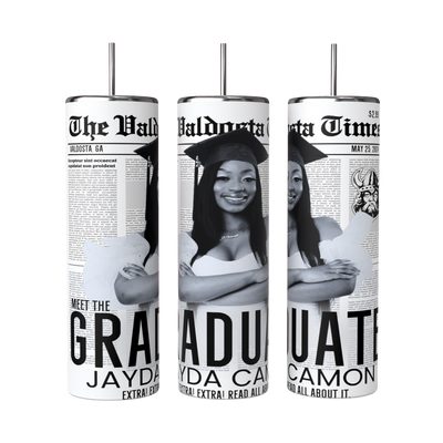 Custom 20 oz Graduation Tumblers