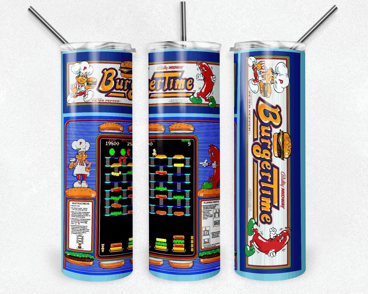 Retro Arcade Game 20 oz Tumblers