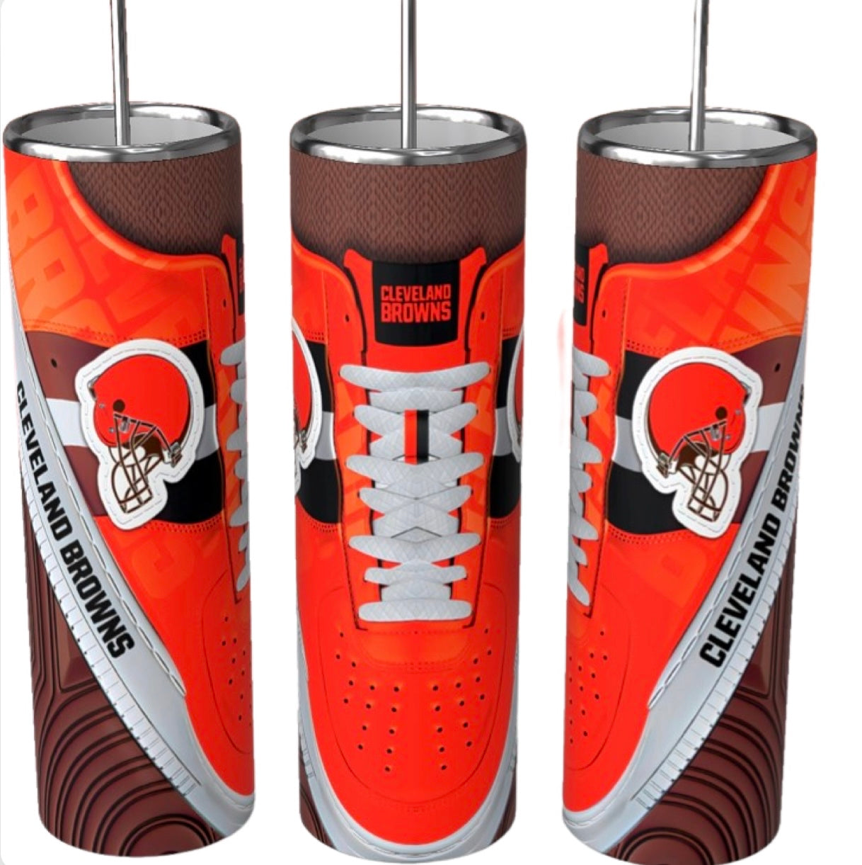 20 oz Football Tumbler