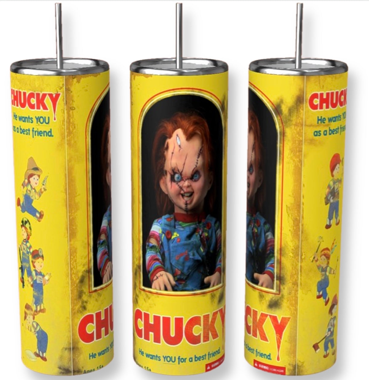 Chucky Horror Tumbler