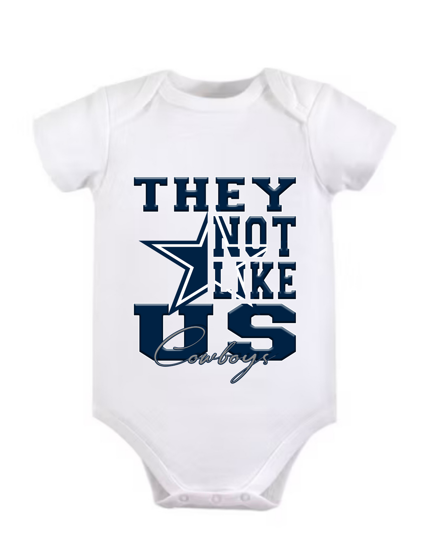 They Not Like Us Football Onesie - Unique Design for Football Fans - Unisex Onesie