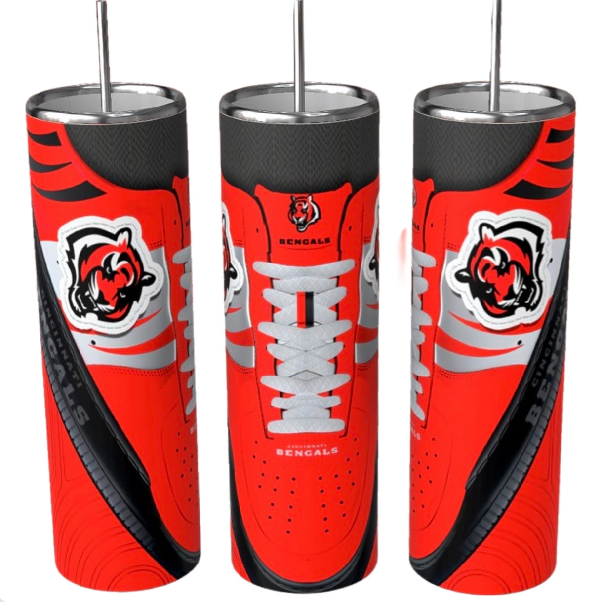 20 oz Football Tumbler