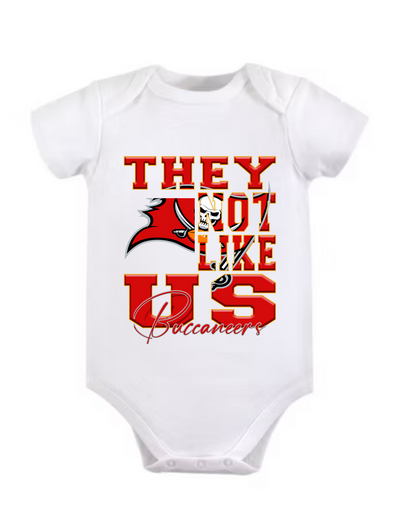 They Not Like Us Football Onesie - Unique Design for Football Fans - Unisex Onesie