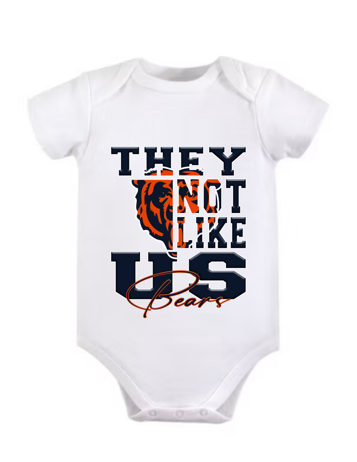 They Not Like Us Football Onesie - Unique Design for Football Fans - Unisex Onesie