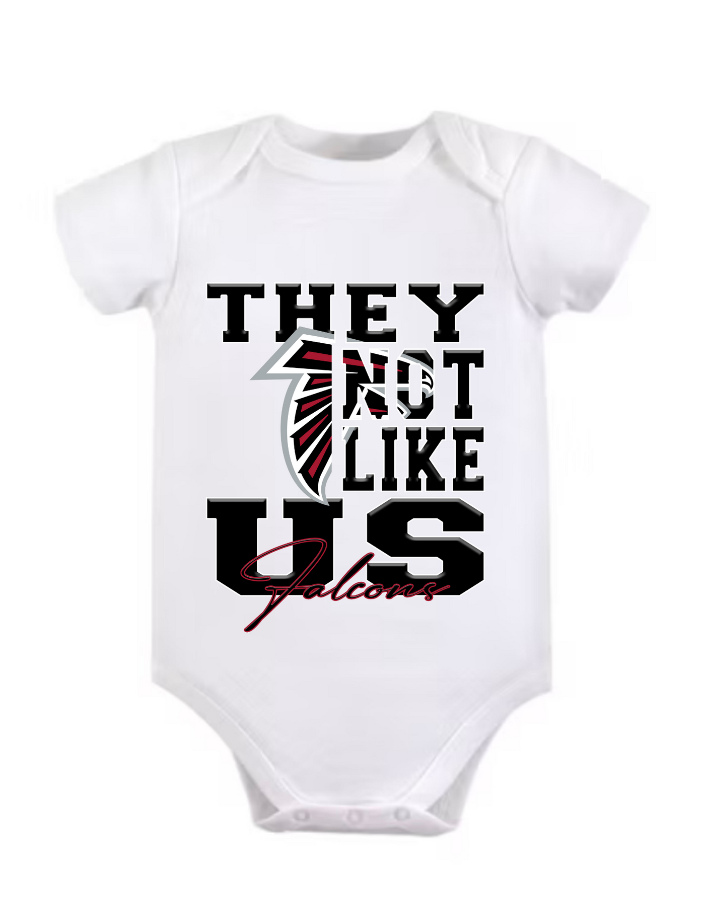 They Not Like Us Football Onesie - Unique Design for Football Fans - Unisex Onesie