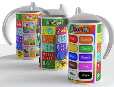 Personalized Learning Pillow & Sippy cups