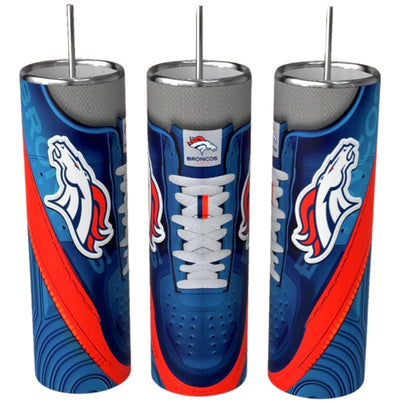 20 oz Football Tumbler