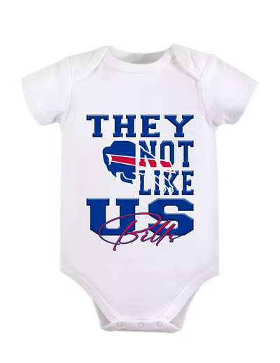 They Not Like Us Football Onesie - Unique Design for Football Fans - Unisex Onesie