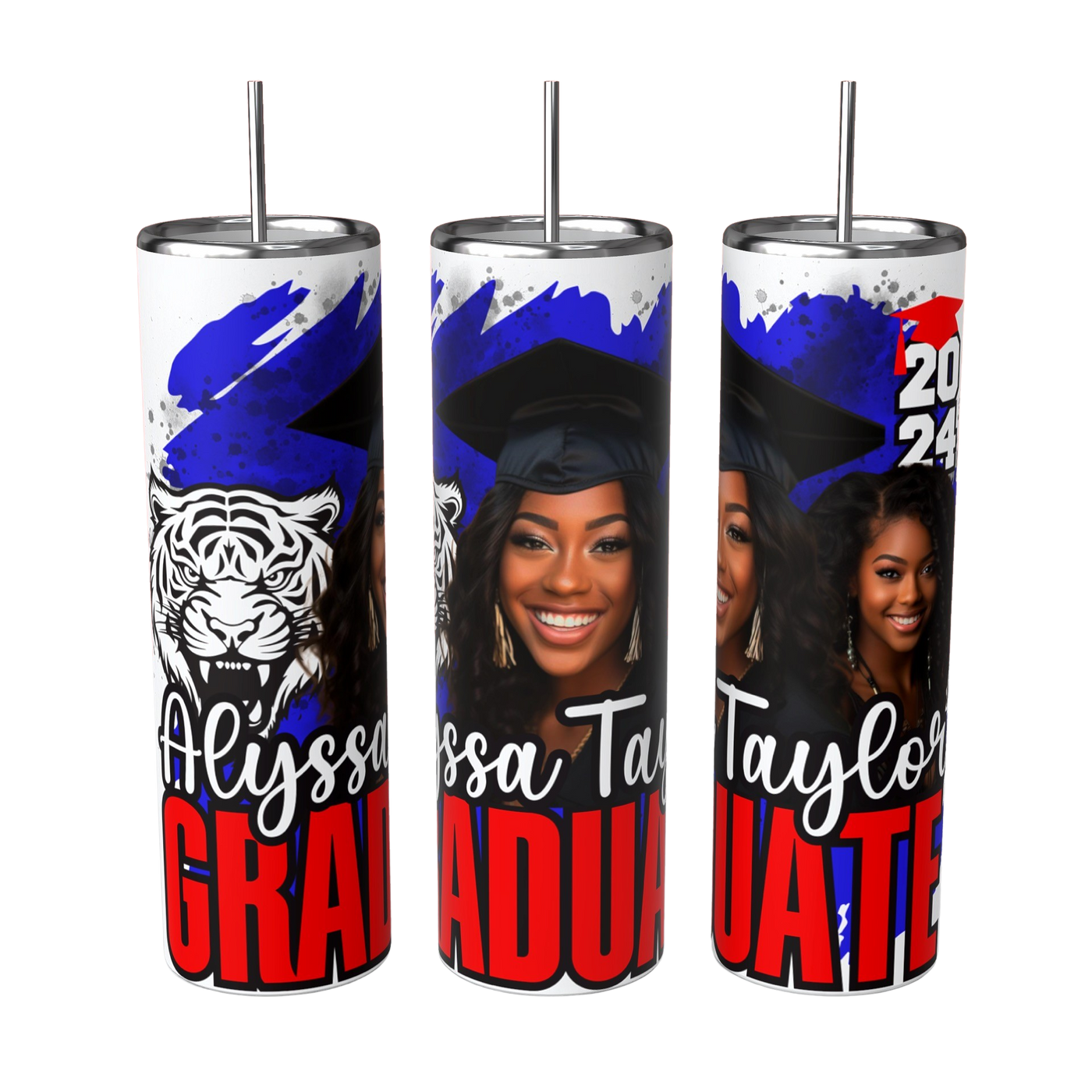 Custom 20 oz Graduation Tumblers