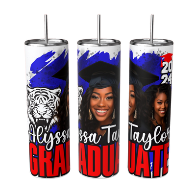 Custom 20 oz Graduation Tumblers