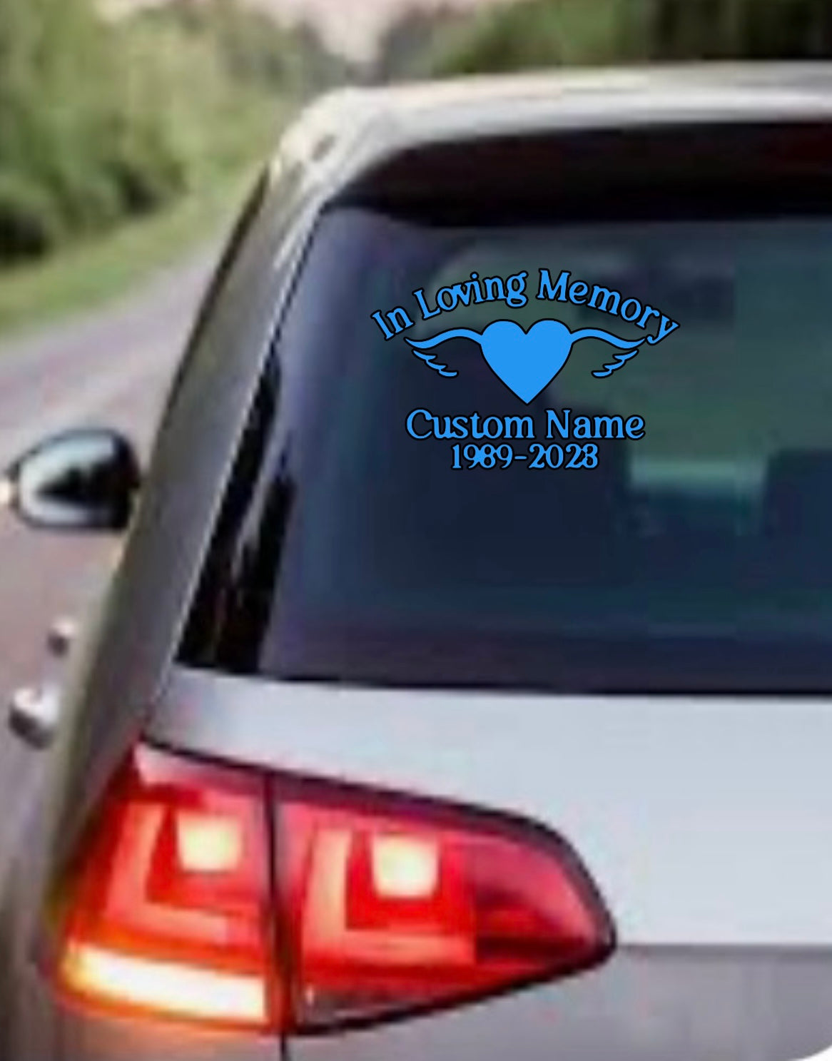 Personalized Memorial Decal