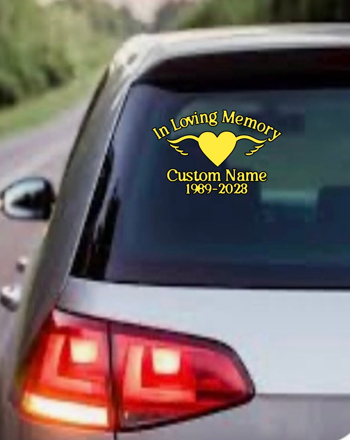 Personalized Memorial Decal