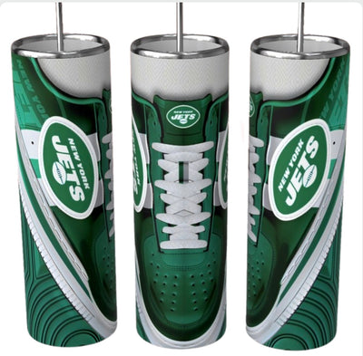 20 oz Football Tumbler