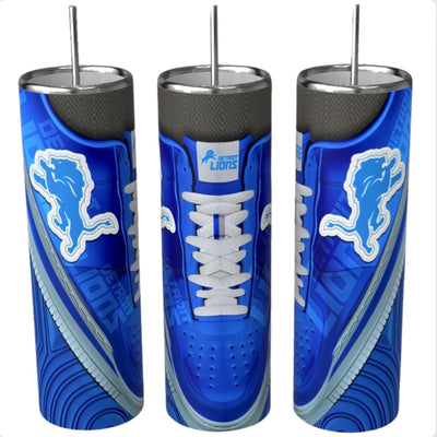 20 oz Football Tumbler