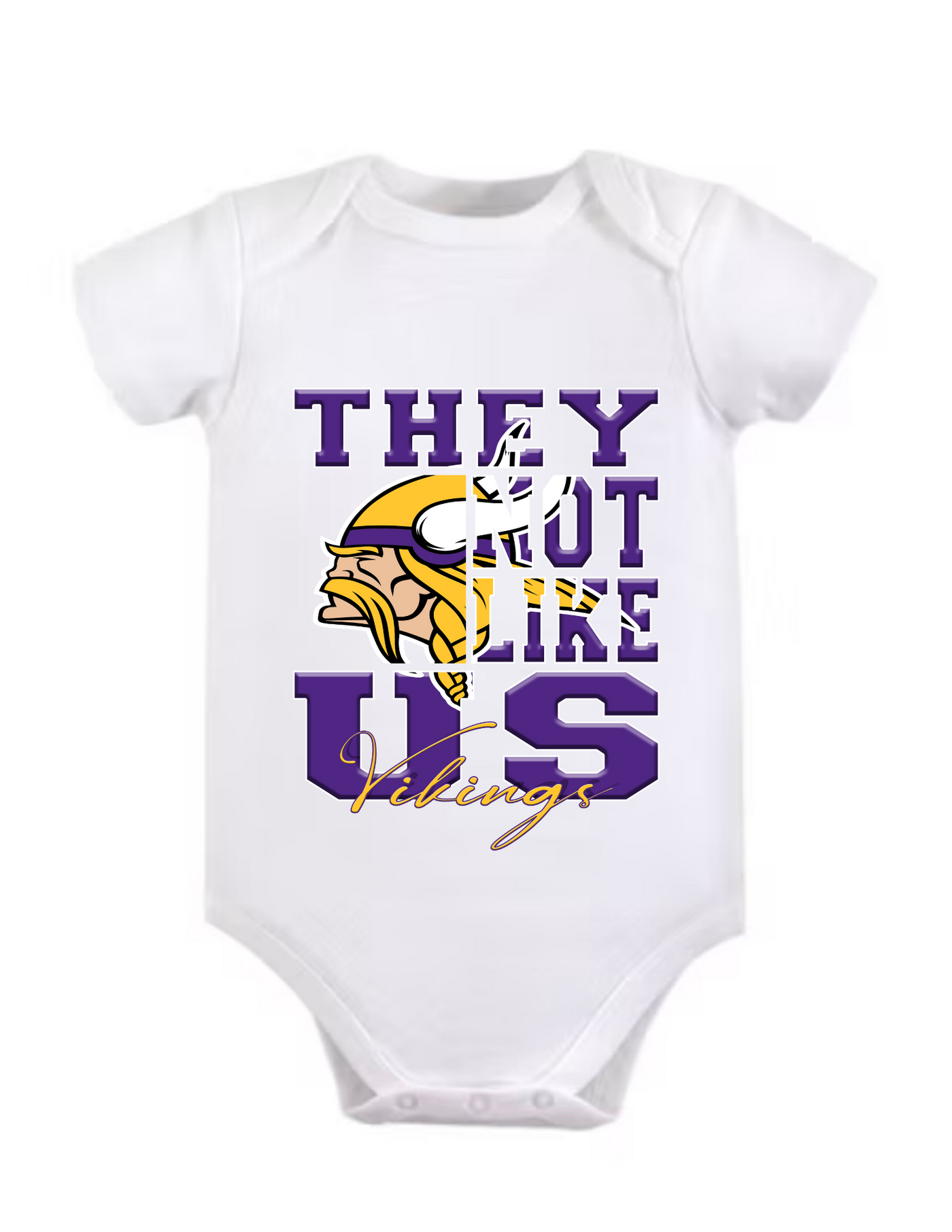 They Not Like Us Football Onesie - Unique Design for Football Fans - Unisex Onesie