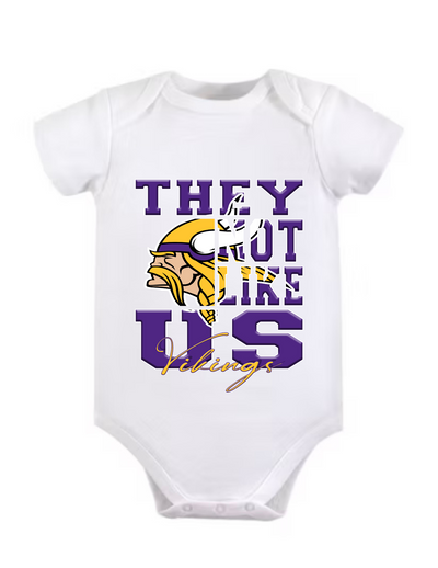 They Not Like Us Football Onesie - Unique Design for Football Fans - Unisex Onesie