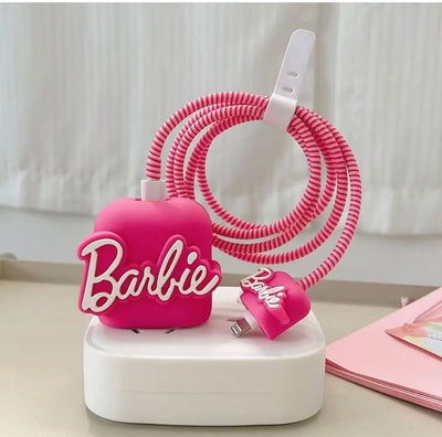 3D cute Cartoon Silicone Charger / Cable Protector