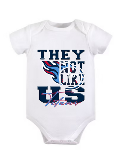 They Not Like Us Football Onesie - Unique Design for Football Fans - Unisex Onesie