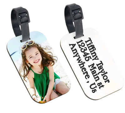 Personalized Photo Luggage tag