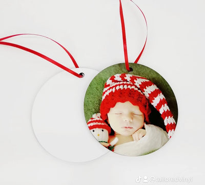 Double Sided Photo Ornament