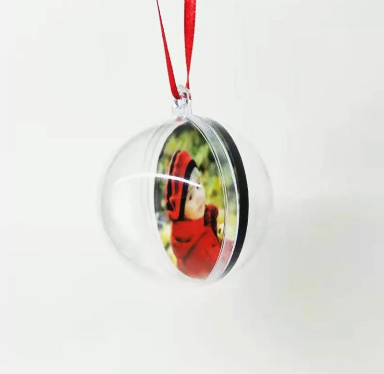 Double sided Christmas Ornament Ball