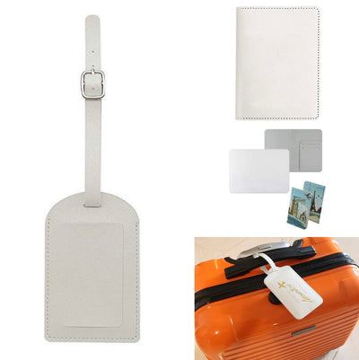 Sublimation blank : Passport cover and luggage tag set