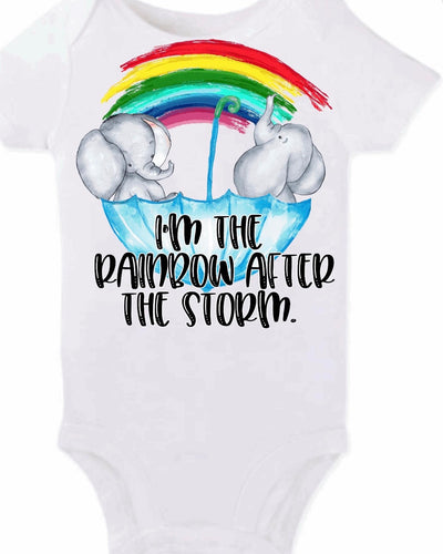 Rainbow Baby Onesie